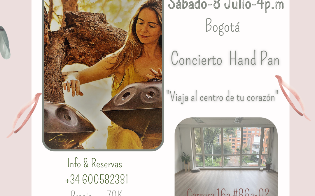 Concierto Hand Pan – Bogotá – LolaYogaVida